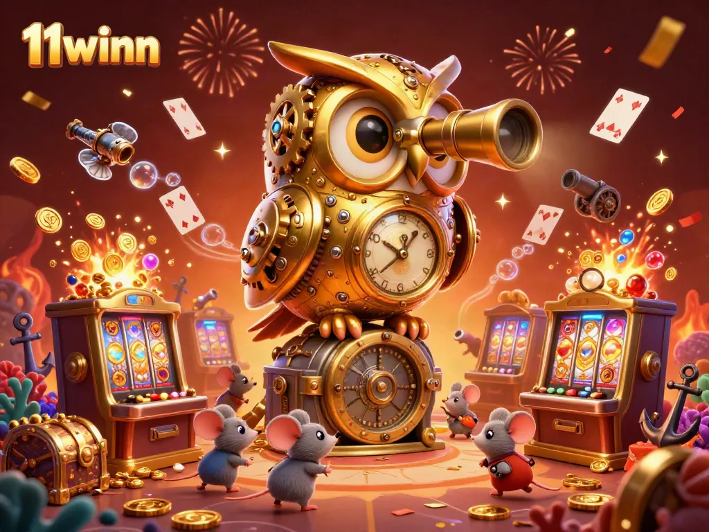 Engage in thrilling gameplay at 11winn with vibrant casino elements and festive energy.