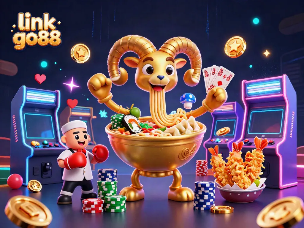 Experience thrilling gameplay with link go88 featuring vibrant 3D characters and exciting casino elements.